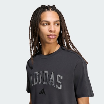 ADIDAS SPORTSWEAR Funkční tričko 'Seasonal Essentials' – černá