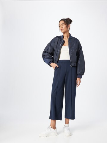 Wide leg Pantaloni de la TOM TAILOR DENIM pe albastru