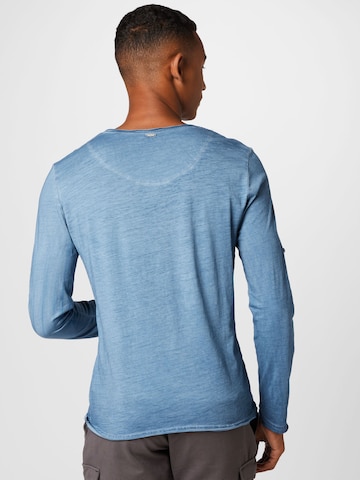 Coupe regular T-Shirt Key Largo en bleu