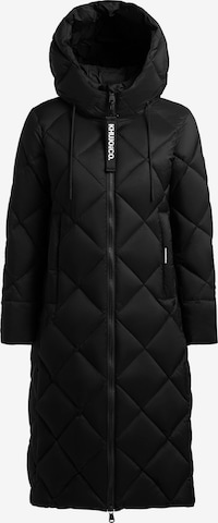 khujo - Sobretudo de inverno 'Cilia2' em preto: frente