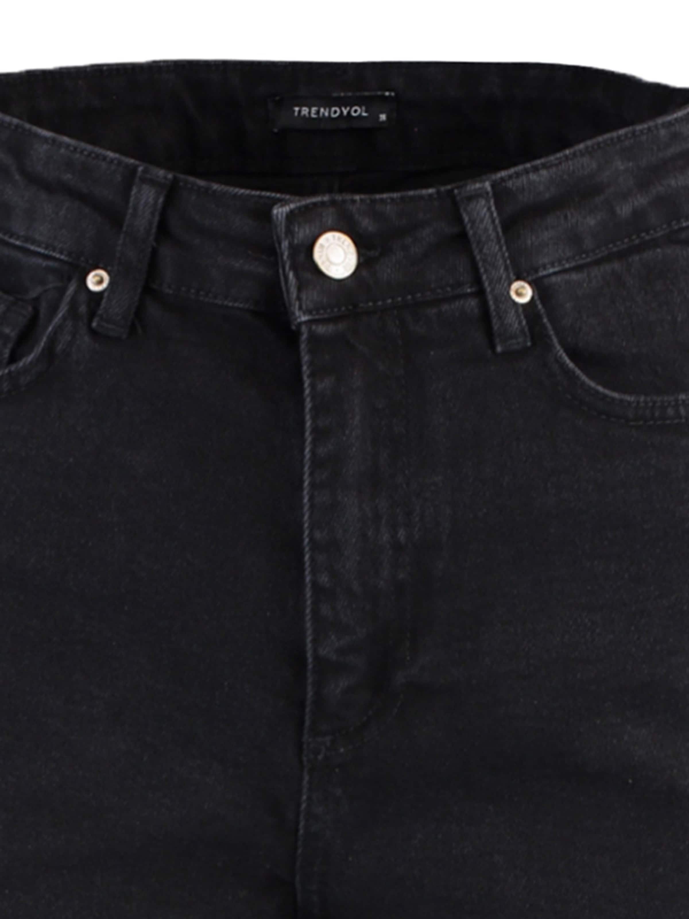 Regular Jean Trendyol en noir