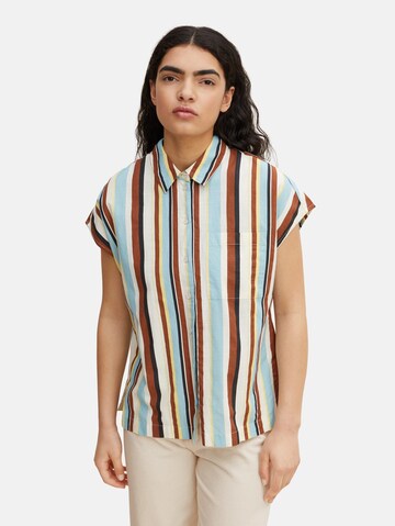 TOM TAILOR DENIM Blouse in Mixed colors: front