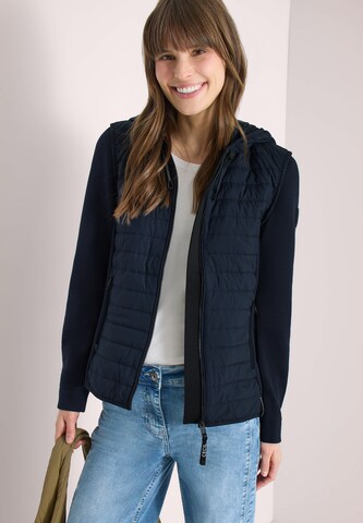 CECIL Between-Season Jacket in Blue: front