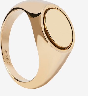 P D PAOLA Ring in Gold: front