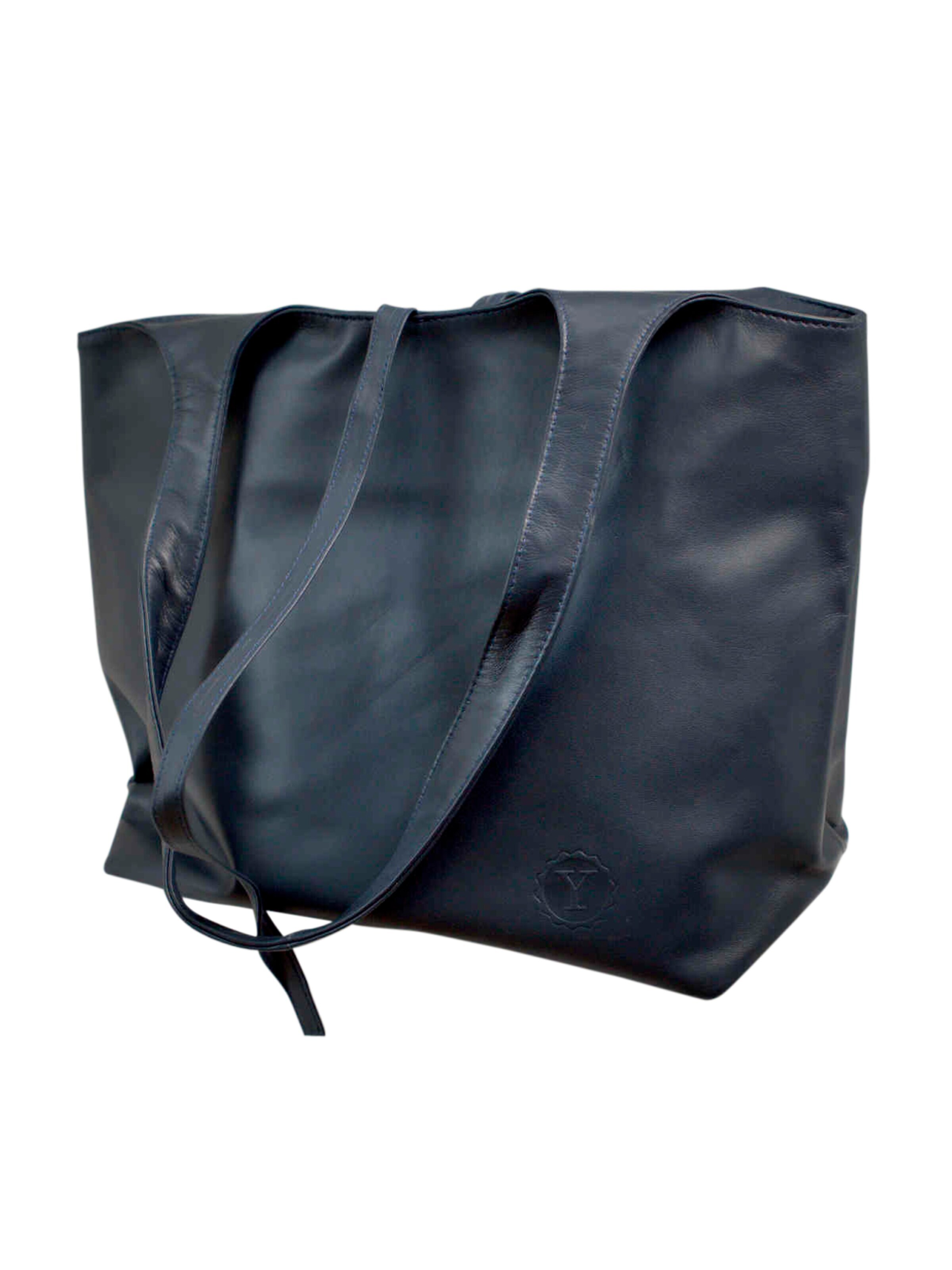 YVES Hamburg Handbag 'ZOÉ' in Blue: front