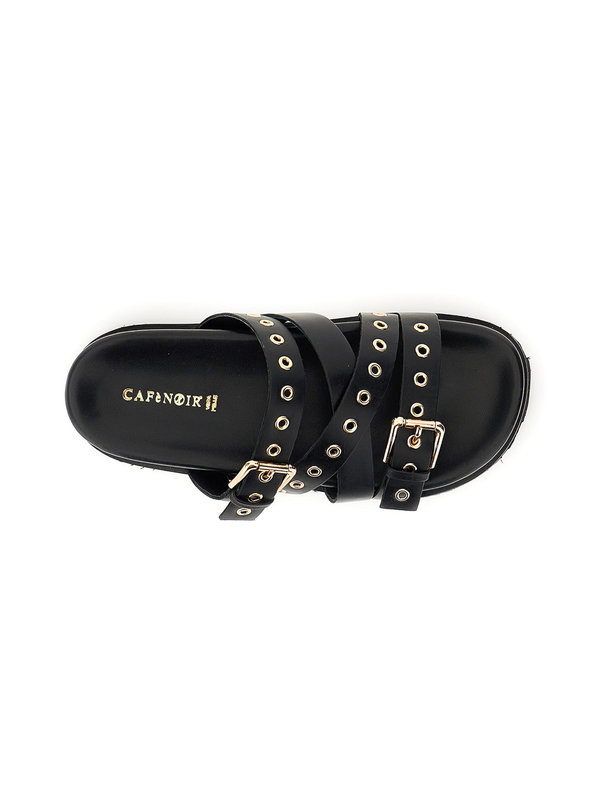 CAFè NOIR Muiltjes in Zwart