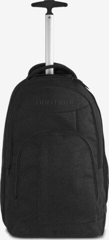 normani Backpack in Black: front