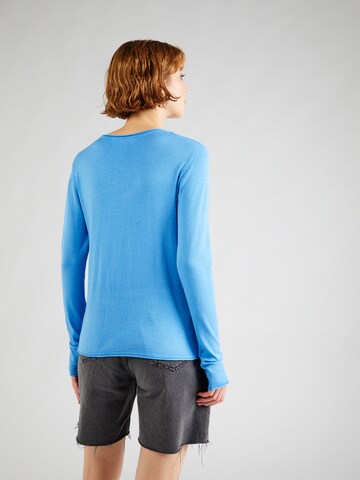 Soft Rebels Pullover in Blau