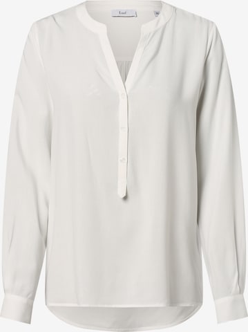 Marie Lund Blouse ' ' in Beige: voorkant