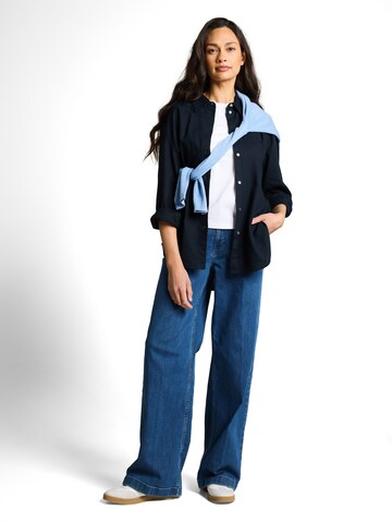TOM TAILOR Blouse in Blue
