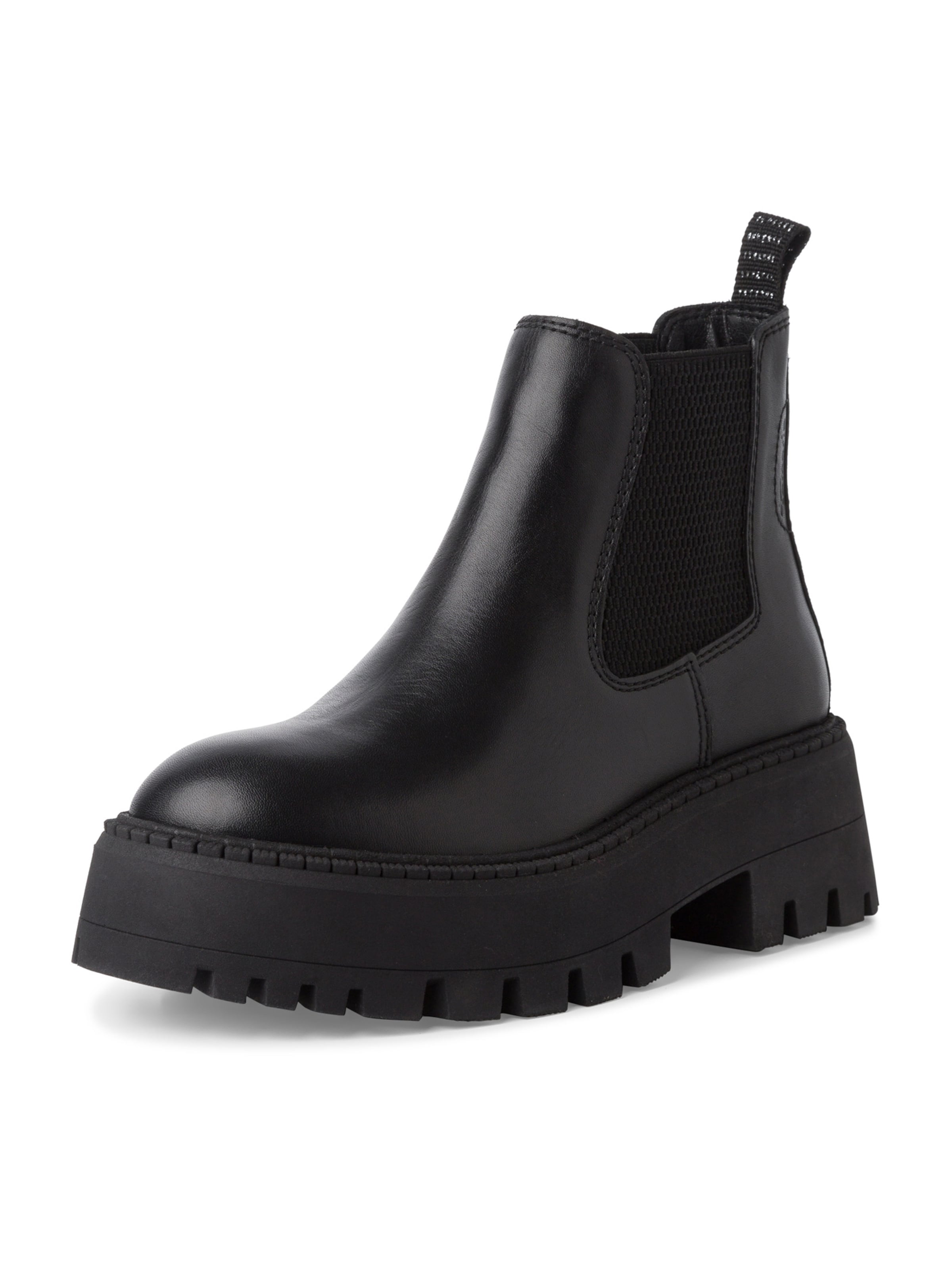 Tamaris Chelsea Boots i sort: forside
