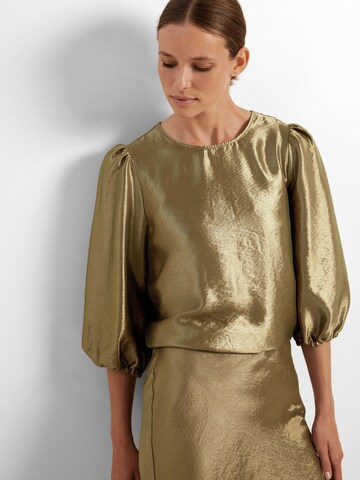 SELECTED FEMME Blouse 'Metallic' in Goud