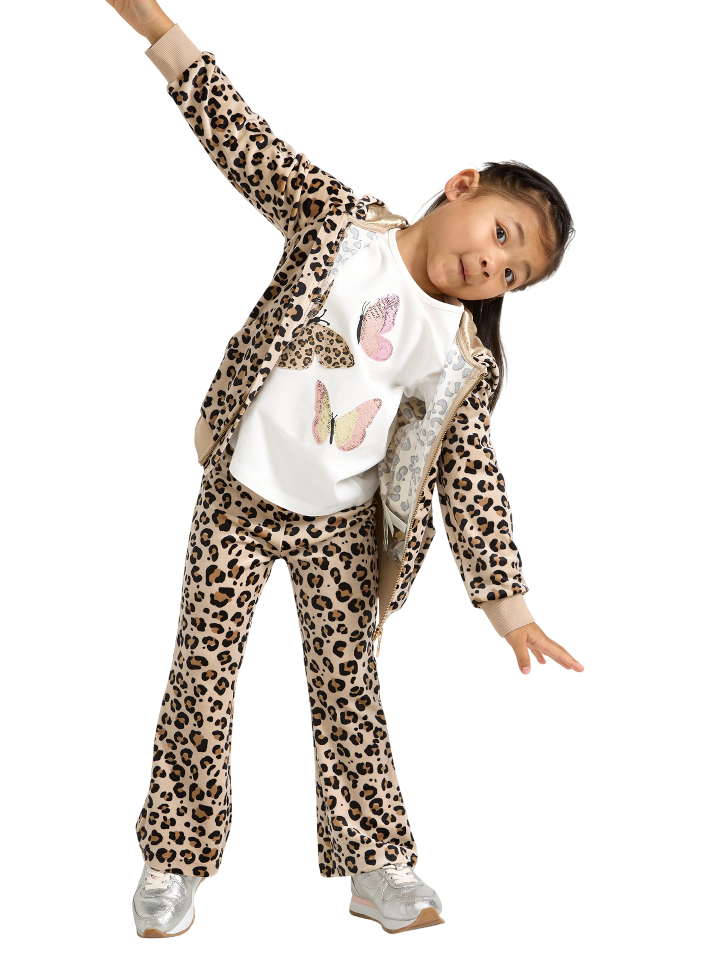 Lindex Разкроени Клин в бежово: отпред