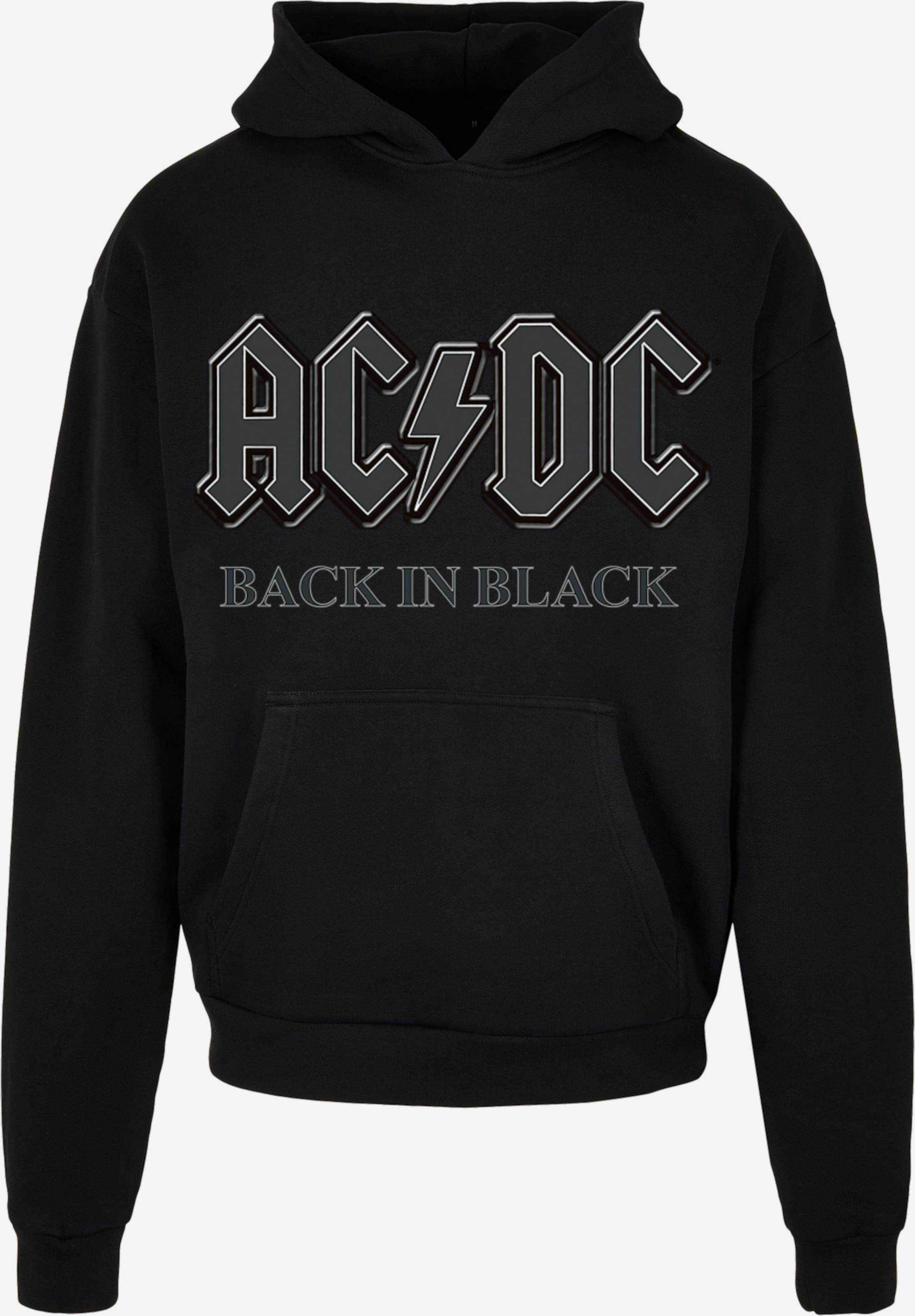 | Black F4NT4STIC \'ACDC ABOUT in Back Black\' YOU Sweatshirt in