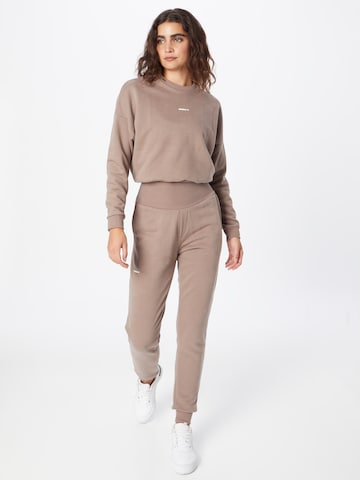 NEBBIA Tapered Sports trousers 'Feeling Good' in Brown