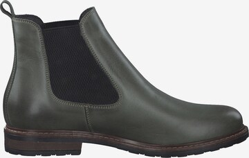 TAMARIS Chelsea Boots in Green