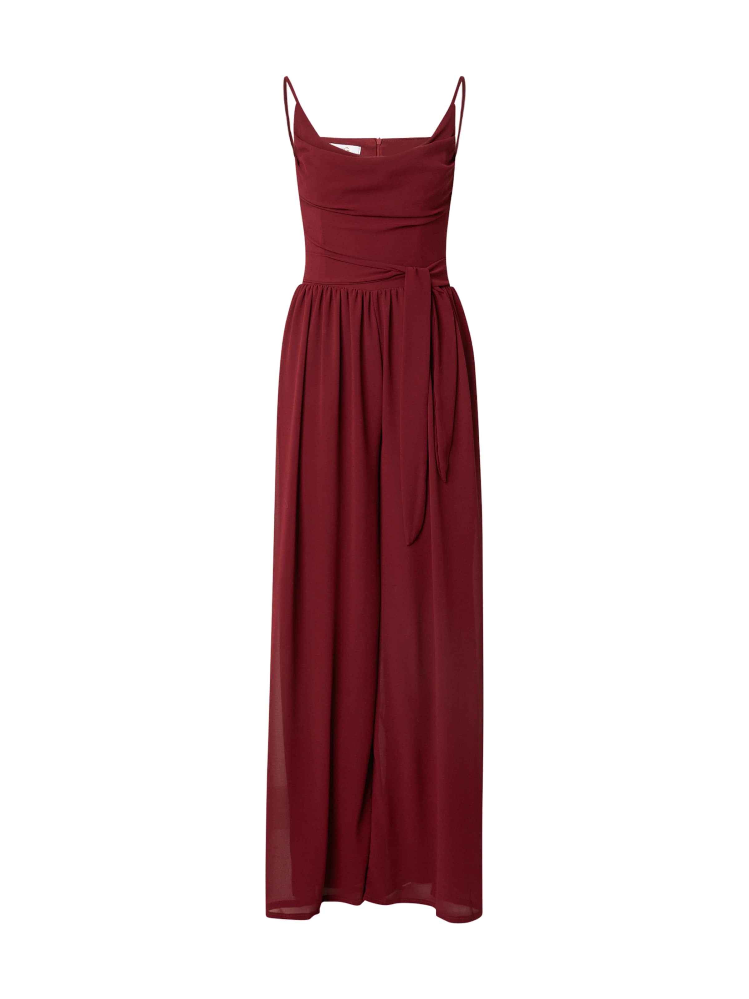 WAL G. Jumpsuit 'ARIETTA' in Rood: voorkant