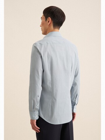SEIDENSTICKER Slim fit Business shirt in Green