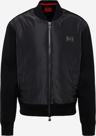 HUGO Between-Season Jacket 'Sombo' in Black: front