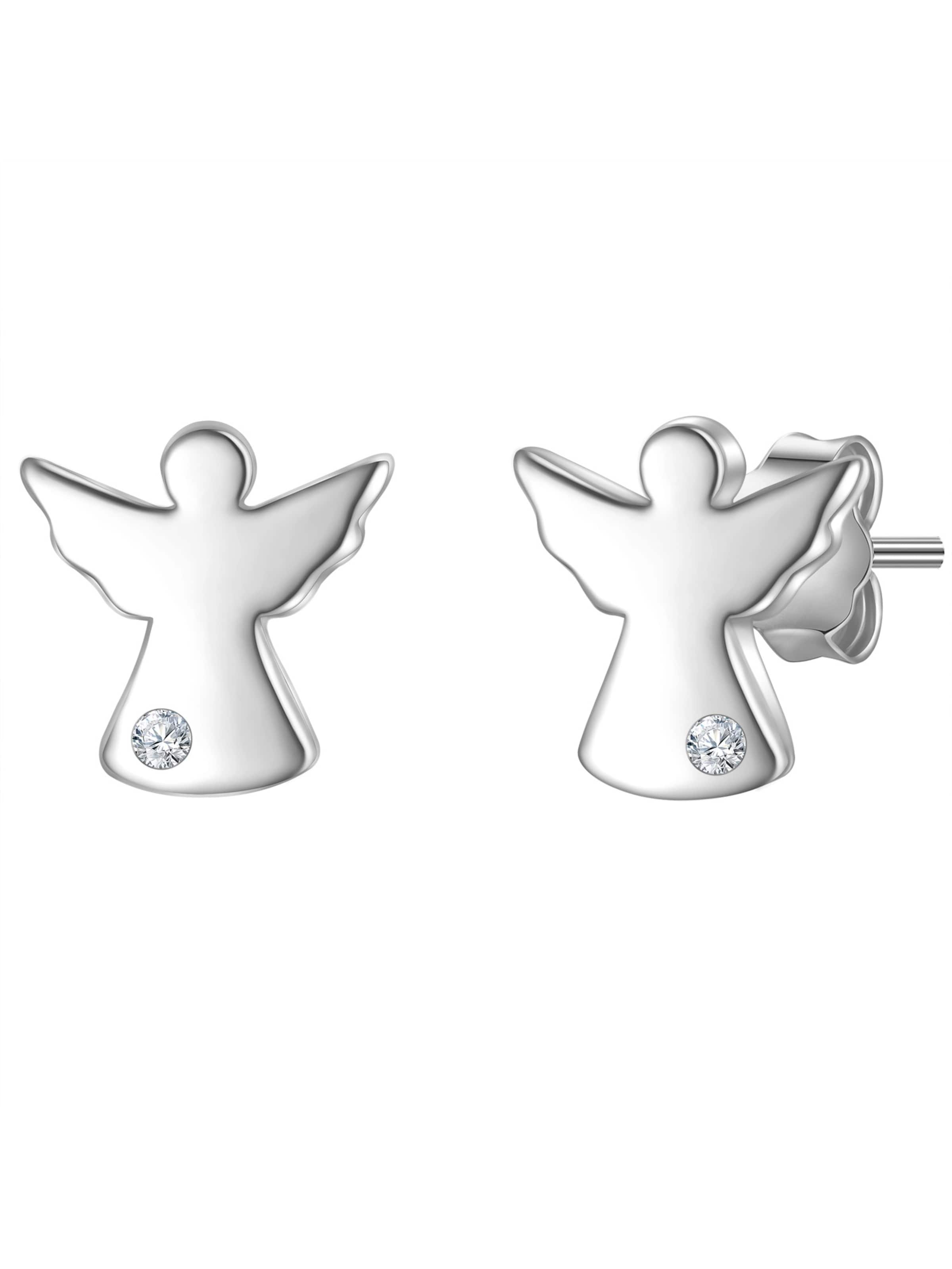Boucles d'oreilles Glanzstücke München en argent : devant