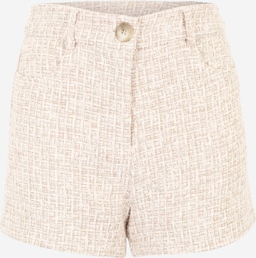 Regular Pantalon River Island Petite en beige : devant