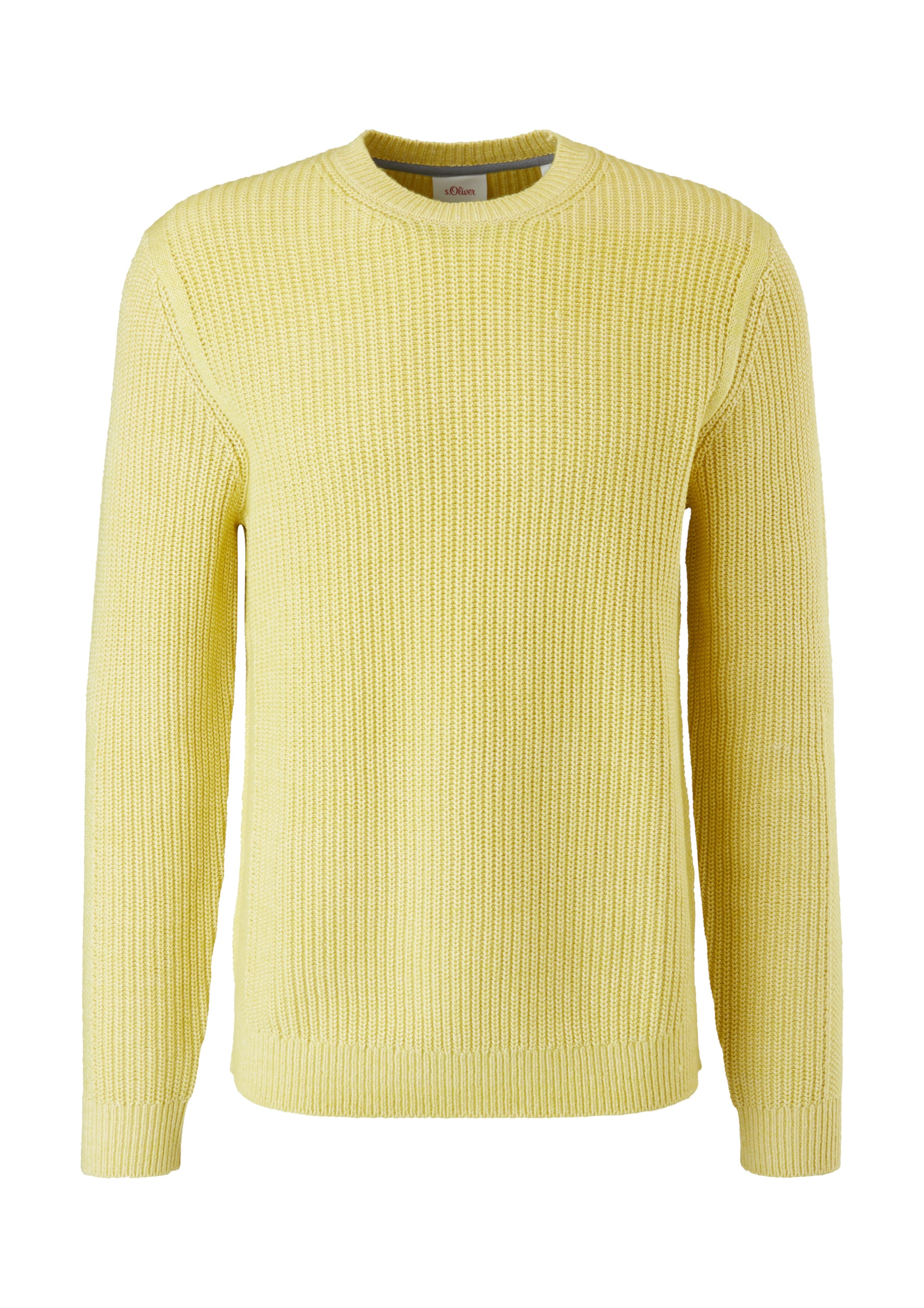 Pull-over s.Oliver en jaune : devant