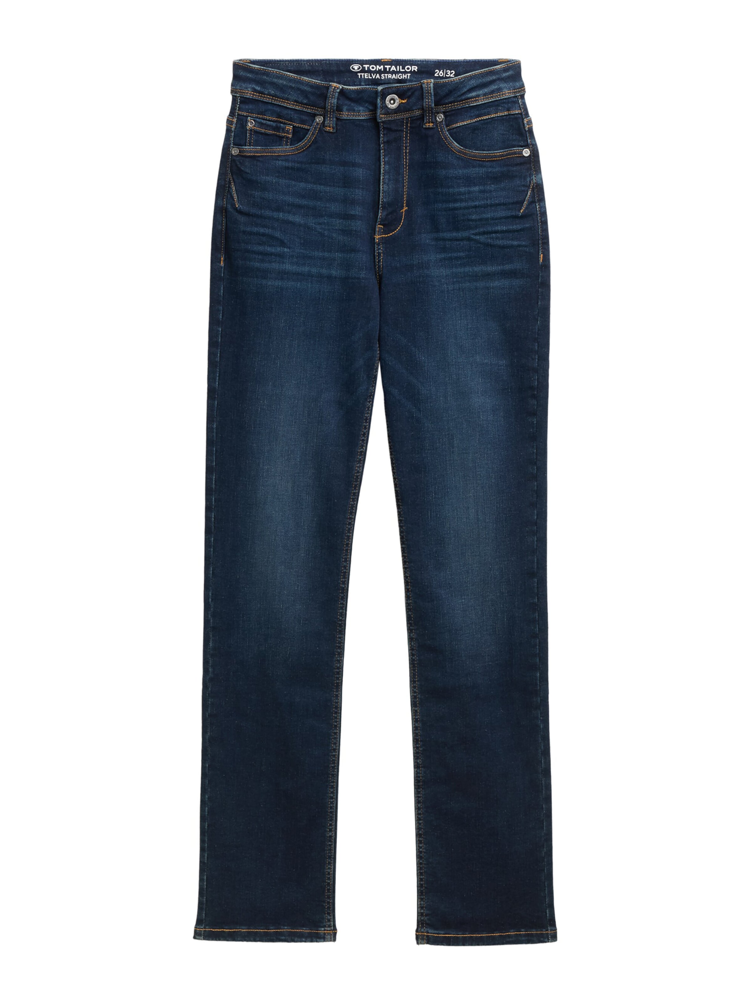 TOM TAILOR Regular Jeans &#x27;Elva&#x27; in Blauw: voorkant