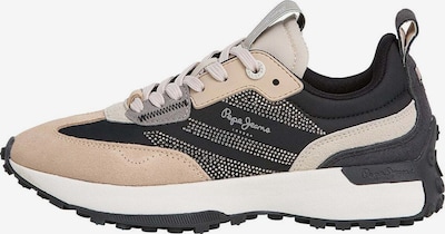 Pepe Jeans Sneaker 'Lucky Party W' in 36 in beige / schwarz, Produktansicht