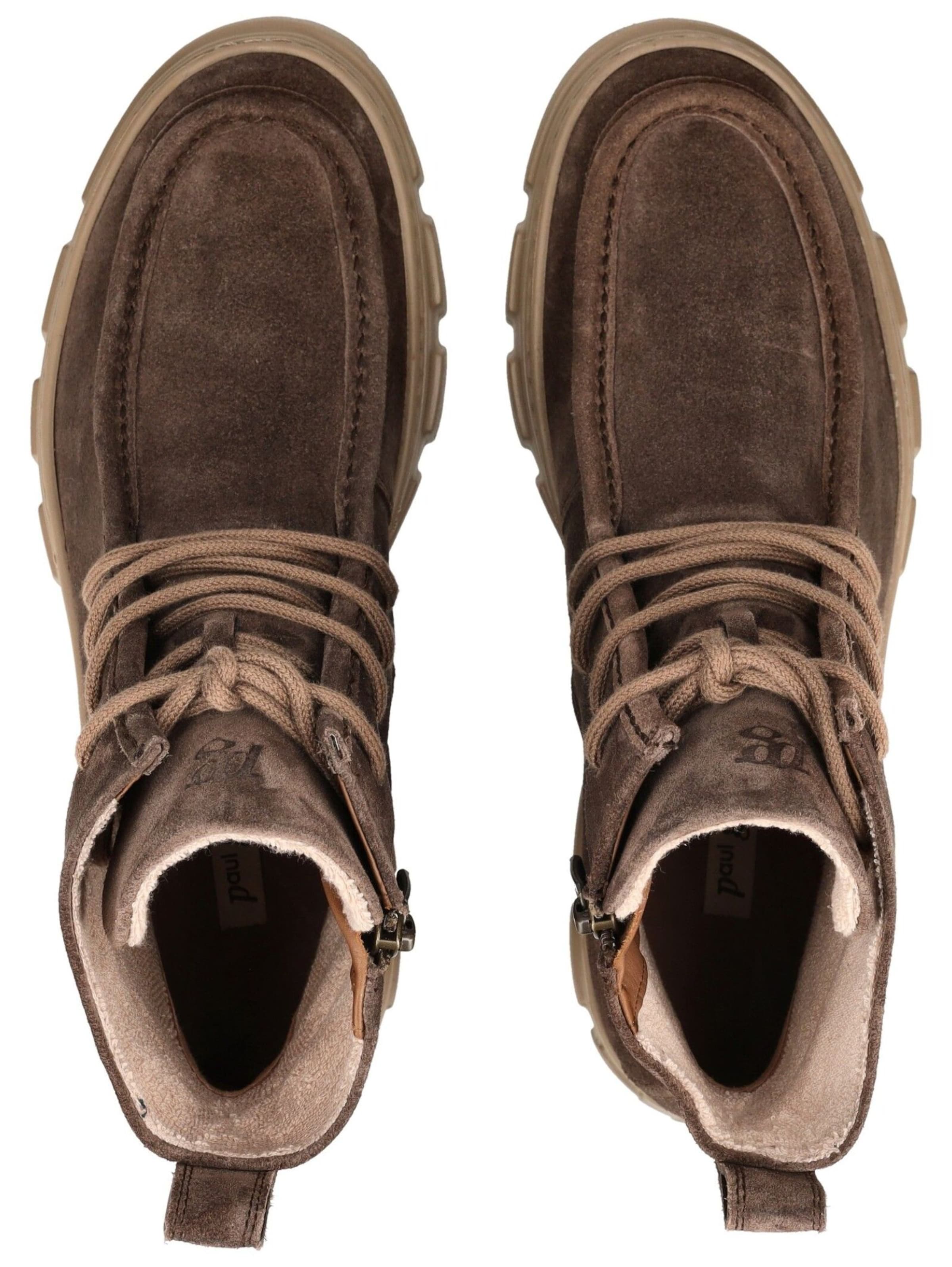 Bottines à lacets Paul Green en marron