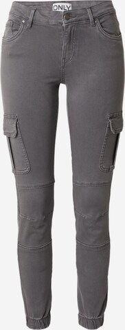 Pantalon cargo 'Missouri' ONLY en gris : devant