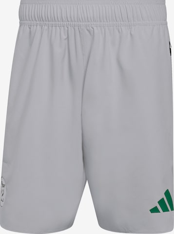 ADIDAS PERFORMANCE Regular Urheiluhousut 'Algeria Tiro' värissä harmaa: etupuoli