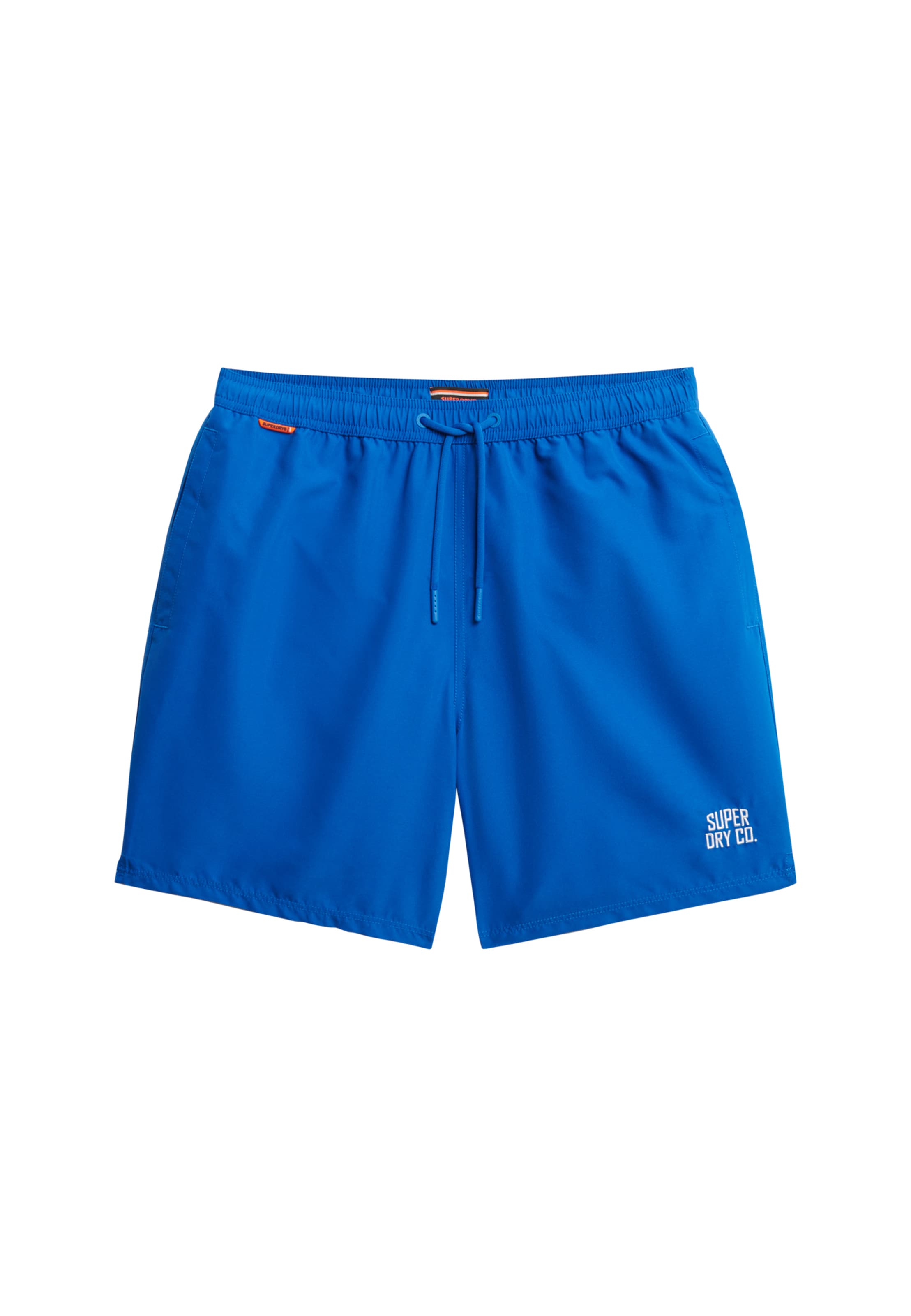 Superdry Zwemshorts 'Essential' in Blauw: voorkant