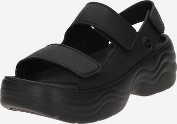 Crocs Σανδάλι 'Skyline' σε μαύρο: μπροστά