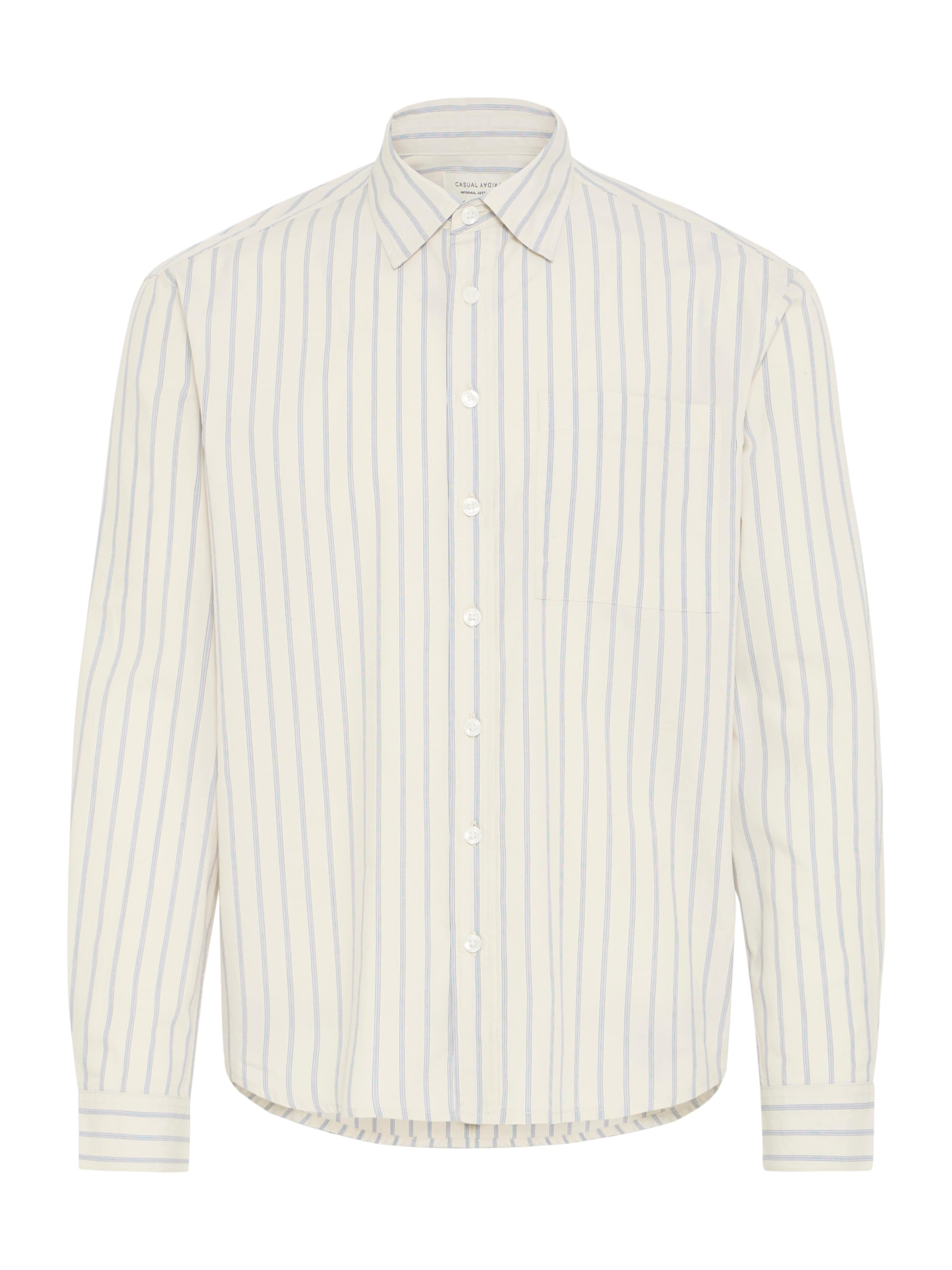 Casual Friday Regular fit Риза &#x27;CFZAN&#x27; в бежово: отпред