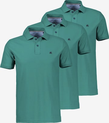 LERROS Shirt 'Basic' in Grün: Vorderseite