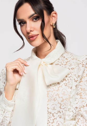 Ombre Blouse 'OW-SH-E0012' in Beige