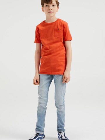 WE Fashion T-shirt i orange