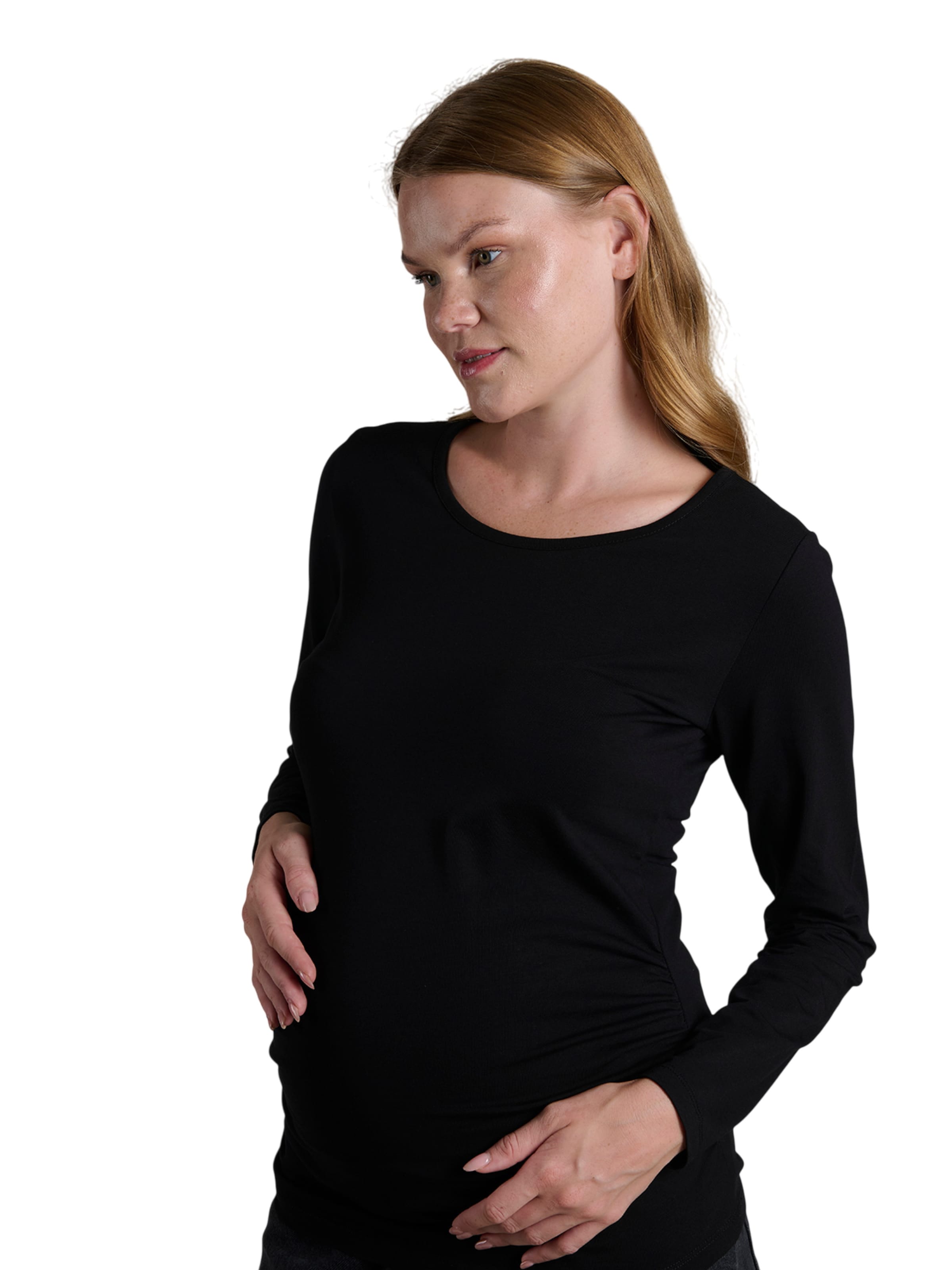 LYN MAMA Blouse in Black