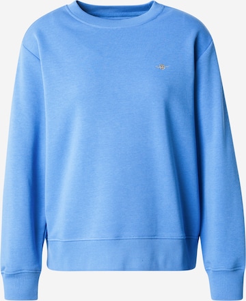 Sweat-shirt GANT en bleu : devant