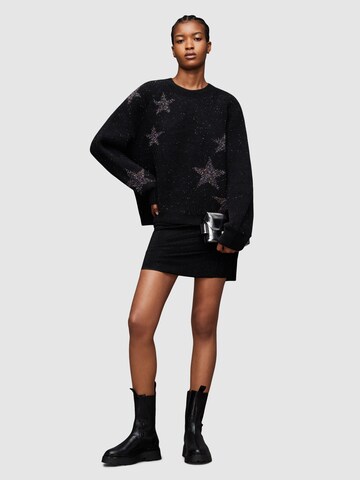 AllSaints Пуловер 'STAR TINSEL' в черно