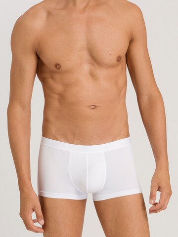 Hanro - Boxers 'Micro Touch' em branco: frente