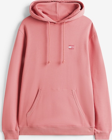 Sweat-shirt Tommy Jeans en rose : devant