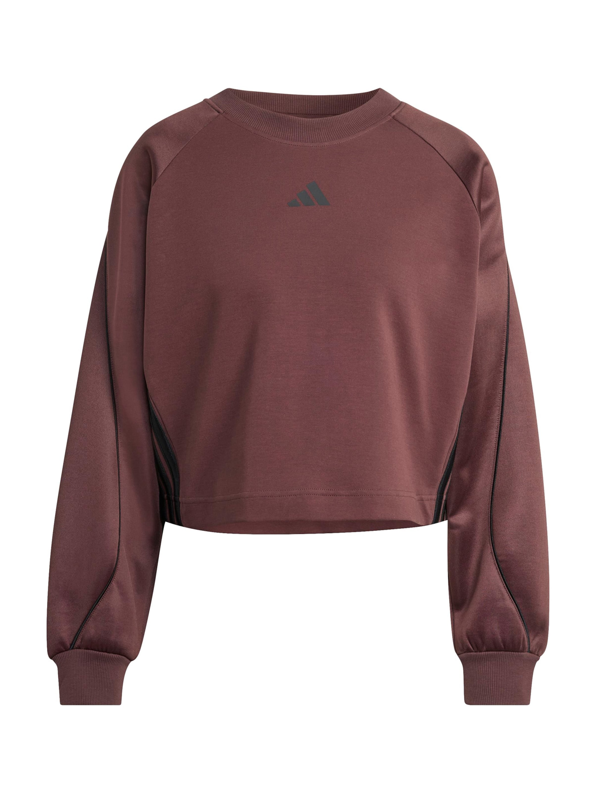 ADIDAS SPORTSWEAR Športna majica 'STADIUM' | čokolada / črna barva, Prikaz izdelka