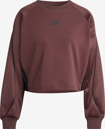 ADIDAS SPORTSWEAR - Camiseta deportiva 'STADIUM' en marrón: frente