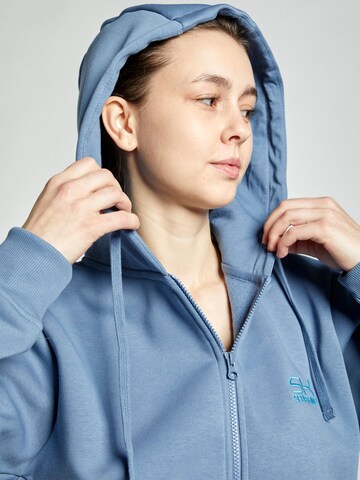 SPORTKIND Sportjas 'Unisex Zip Hoodie' in Grijs