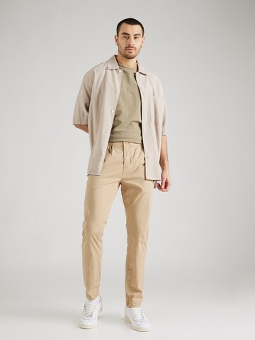 INDICODE JEANS Regular Chinohousut 'Fjern' värissä beige