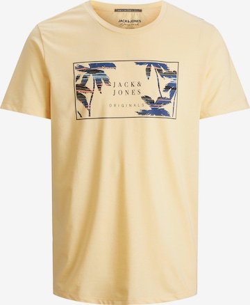 JACK & JONES Shirt 'Haazy' in Geel: voorkant