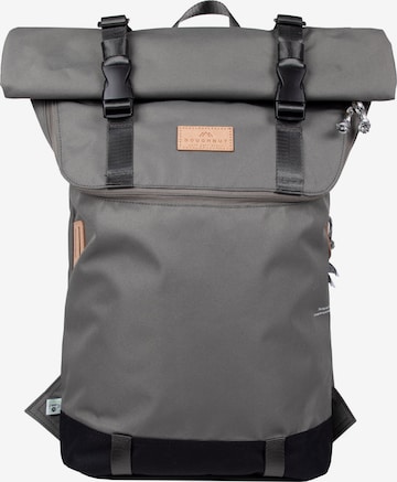 Doughnut Backpack 'Christopher' in Grey: front
