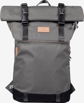 Doughnut Rucksack 'Christopher' in Grau: predná strana