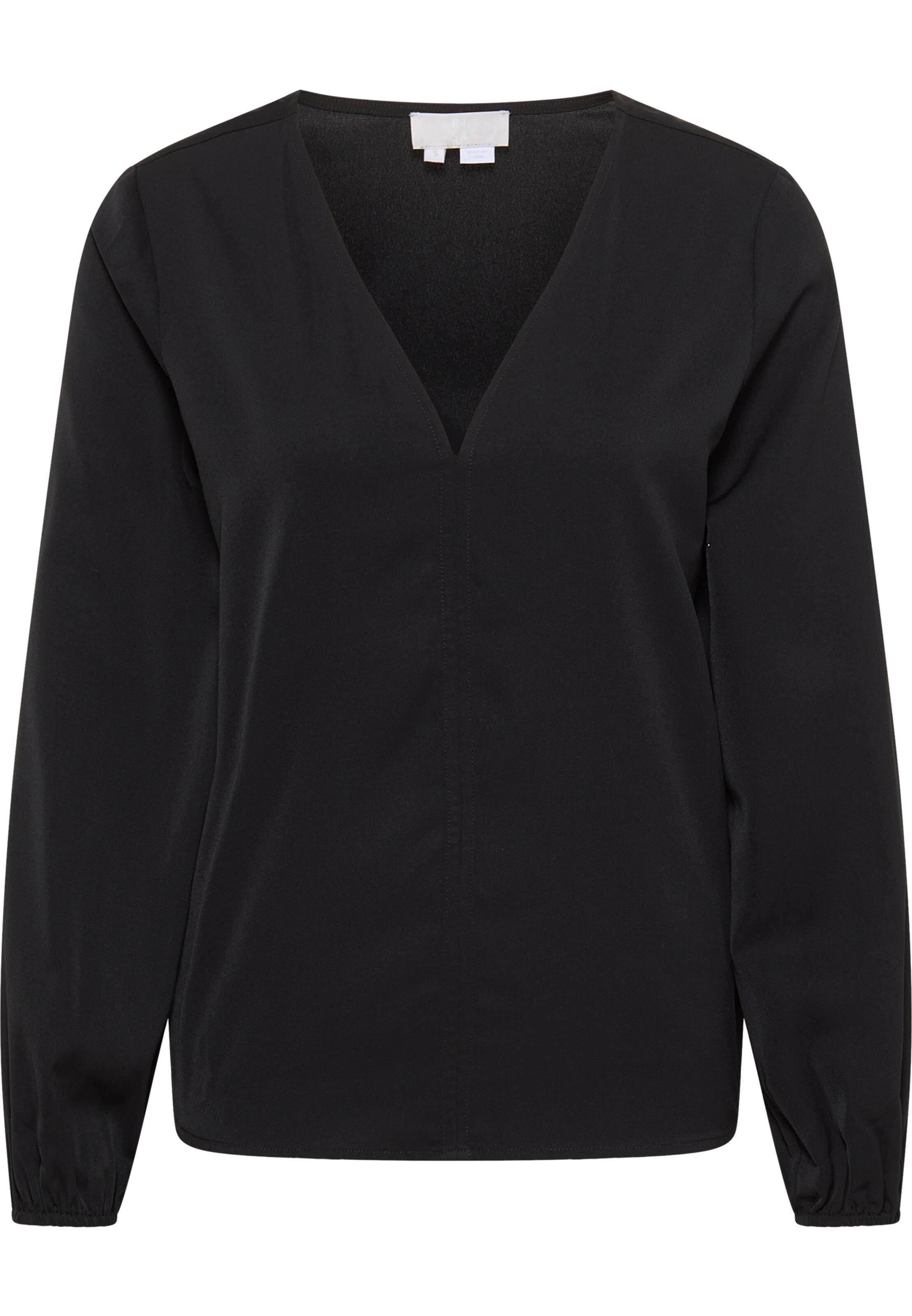 Camicia da donna di RISA in nero: frontale